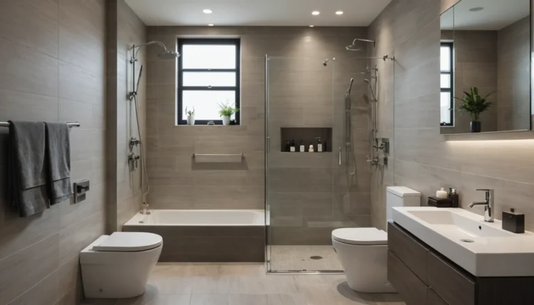 petite salle de bain avec toilette