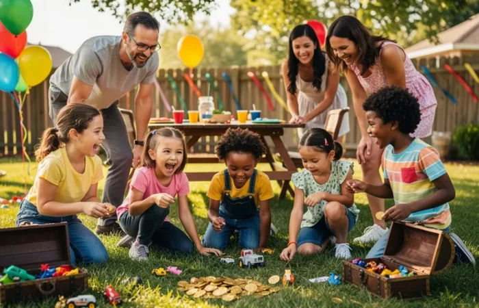 Chasse au trésor 6 ans : l'activité familiale amusante et facile à organiser