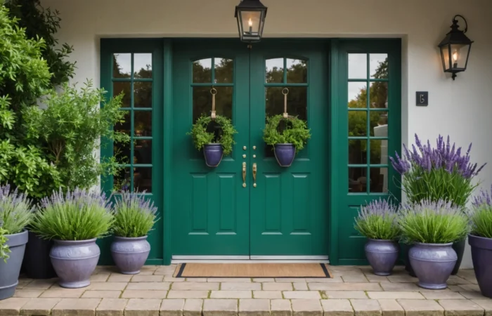 herbes décoratives pour le jardin de devant