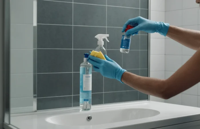 comment nettoyer une paroi de douche traitée anti-calcaire
