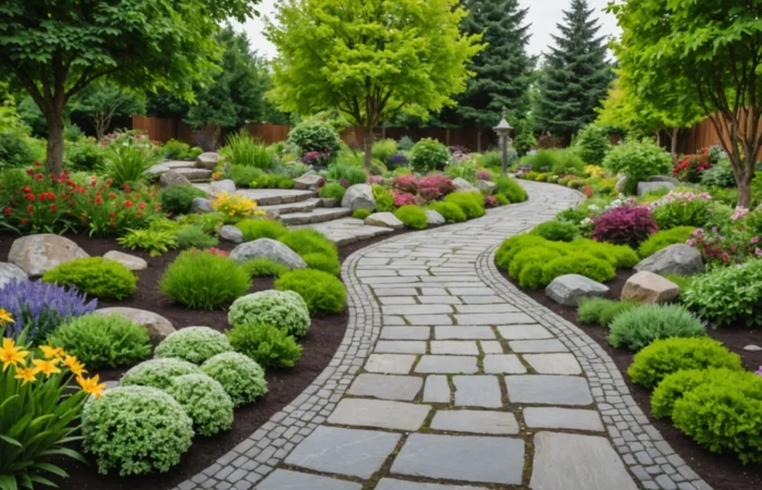 décoration de jardin avec des pierres